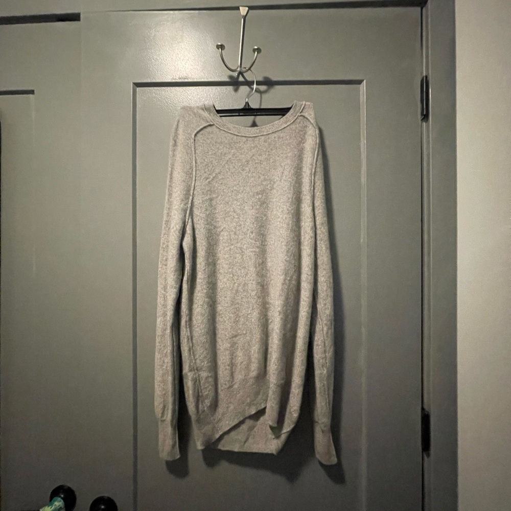 NWOT - Free People grey cashmere long sweater